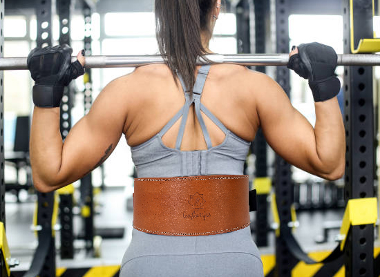Leatherific Premium Leather Weight Lifting Belt